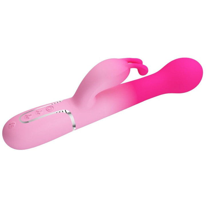 Pretty Love - Vibrateur Lapin Multifonction 3 en 1 Dejon Rose