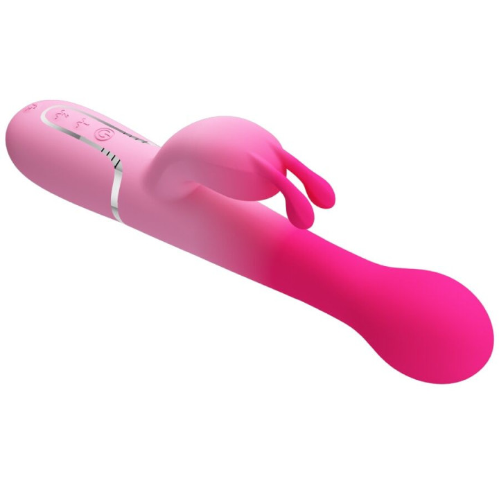 Pretty Love - Dejon 3 em 1 Multifuncional Rabbit Vibrador Rosa