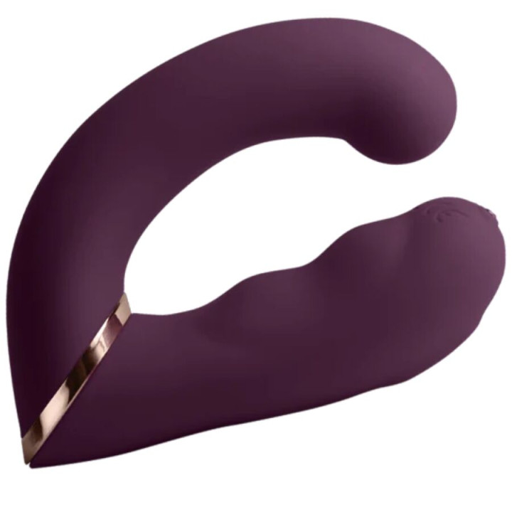 Rocks-Off - Gemini Double Vibrateur Stimulateur de Clitoris Point g Violet