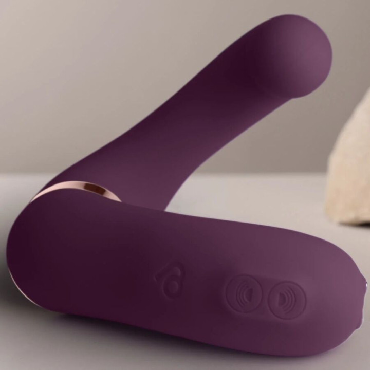 Rocks-Off - Gemini Dual Vibrator g-Spot Klitoris Stimulator Lila