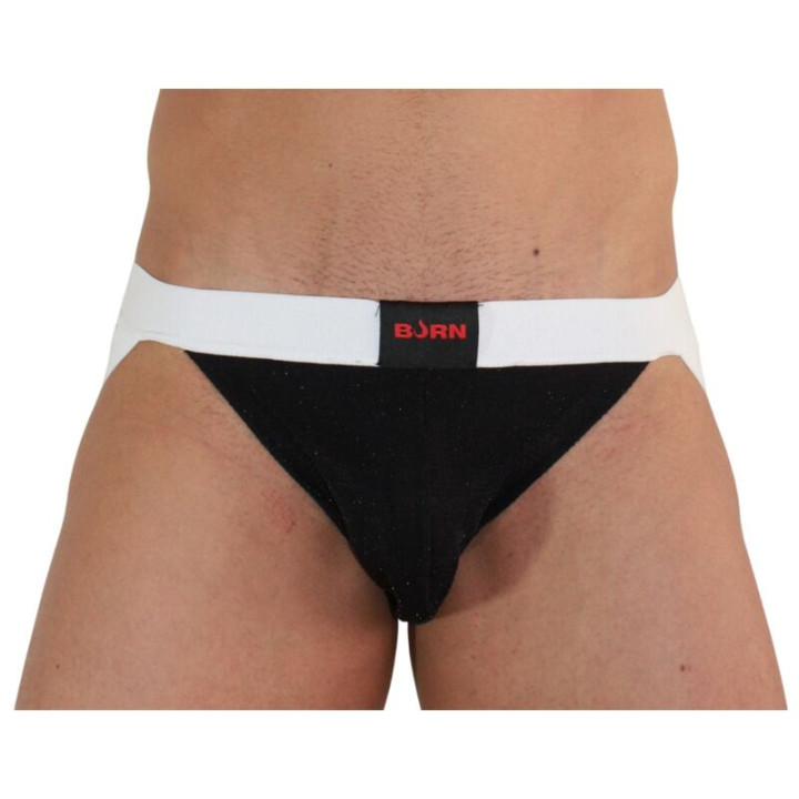 Burn - 004 Jock Brilhante Preto / Branco xl