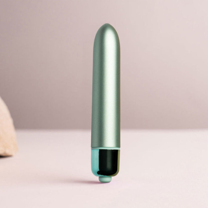 Rocks-Off - ro-90 Aqua Lily Vibrating Bullet Water Green