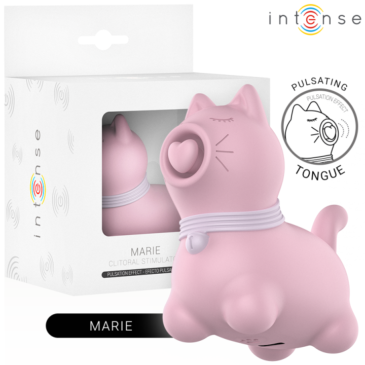 Intense - Marie Pink Pulsationseffekt Zungenstimulator