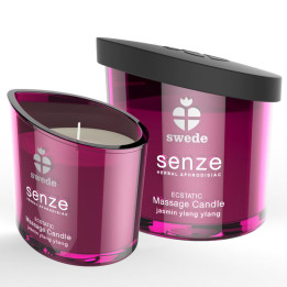 Swede - Vela de Massagem Ecstatic Senze - Jasmim, Ylang Ylang