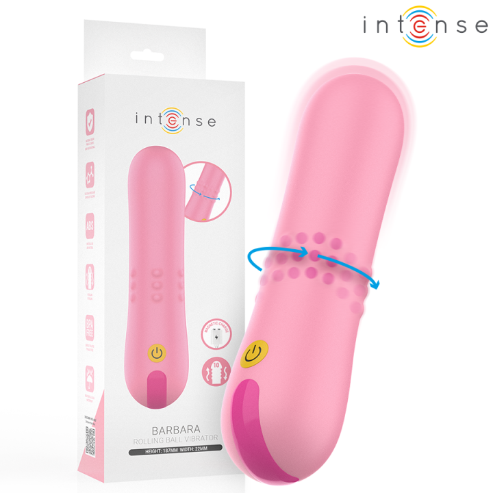 Intense - Barbara Vibrateur à Bille Roulante