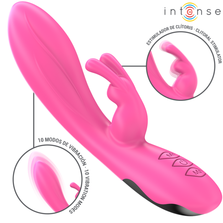 Intense - Randall Vibrateur Rabbit 10 Vibrations Rose