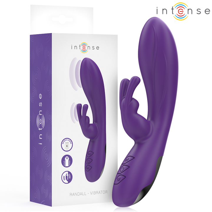 Intense - Randall Wibrator Rabbit 10 Wibracji Fioletowy