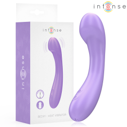 Intense - Becky Wibrator 19 cm Podgrzewany 7 Wibracji Fioletowy