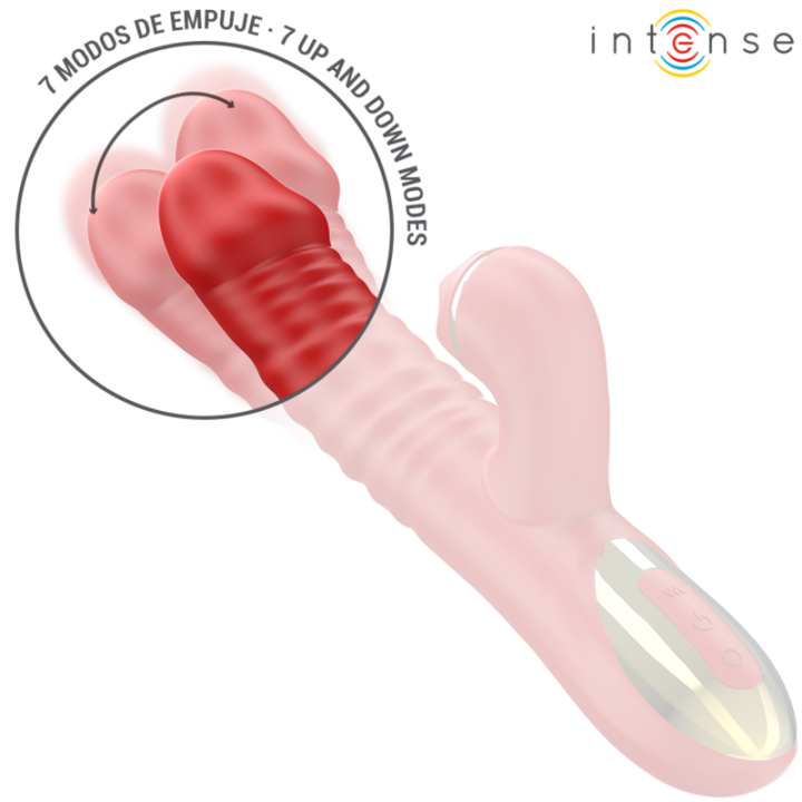 Intense - Thalia Vibración & Empuje & Estimulación Rojo