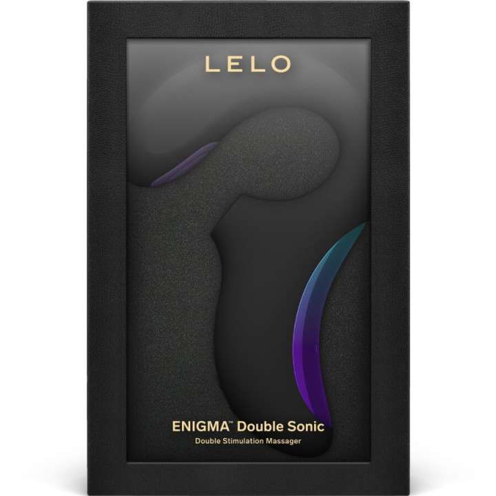 Lelo - Enigma Double Vibrateur Sonic Point g Noir