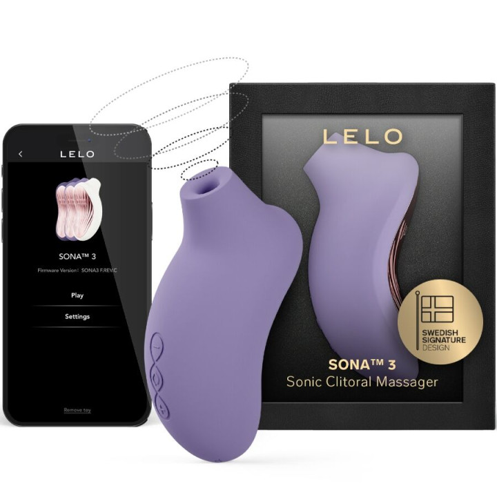 Lelo - Sona 3 Masseur Clitoral Sonique Violet Dusk