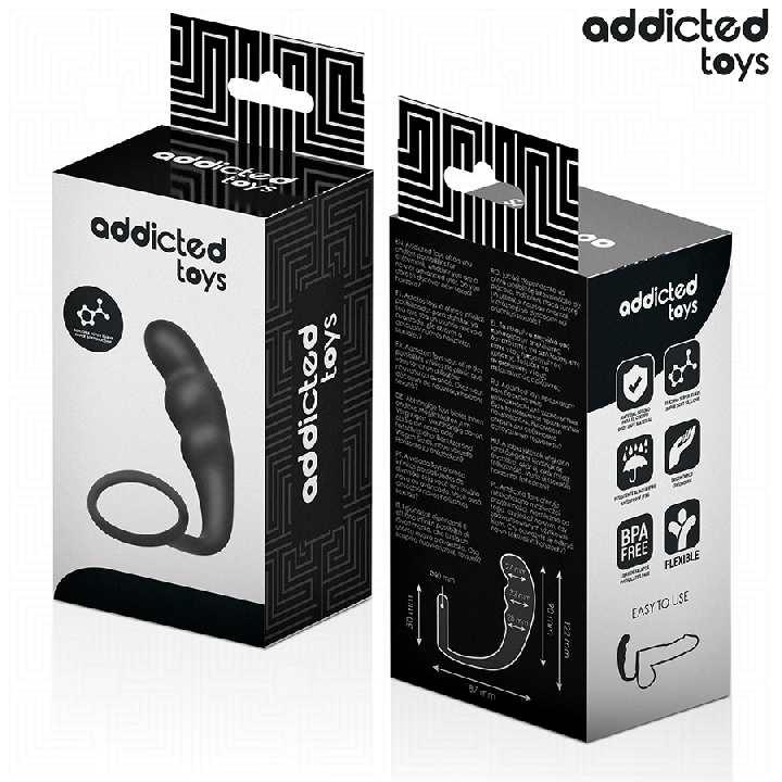Addicted Toys - Plug Anale Con Anello Modello 4