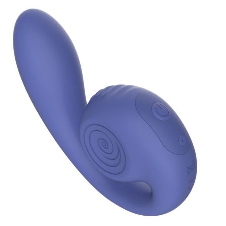 Snail Vibe - Vibratore Viola Gizi Lite Doppio Punto g e Clitorideo