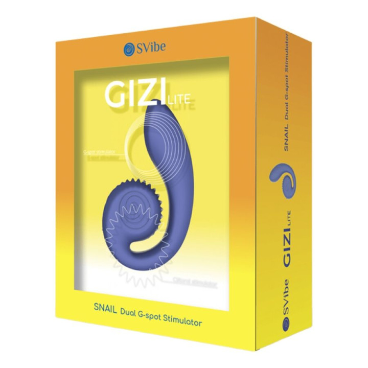 Snail Vibe - Gizi Lite Dual g-Punkt- & Klitorisvibrator (Lila)