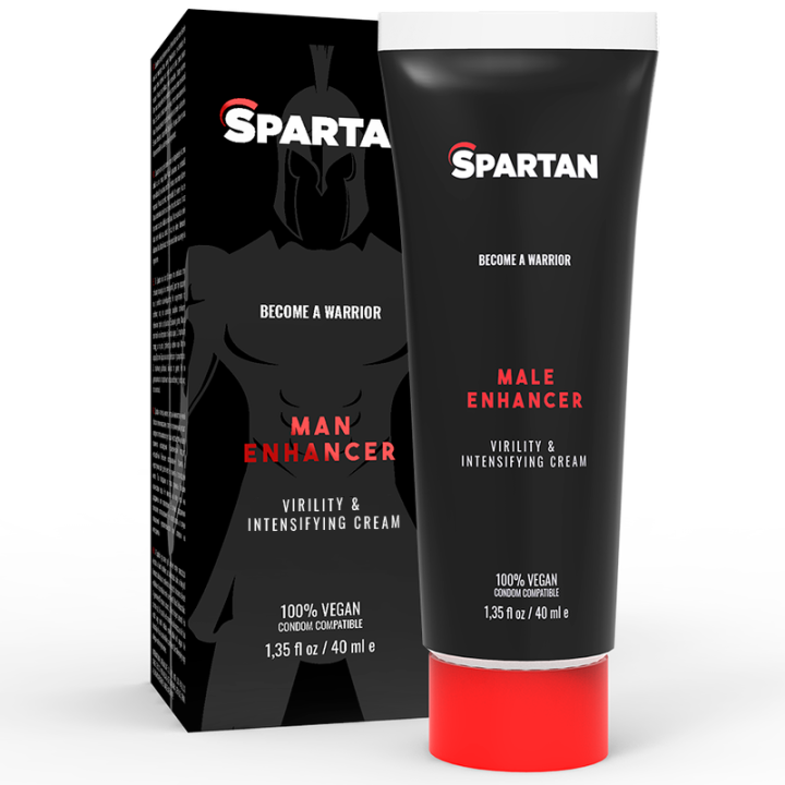 Spartan - Couple Gel Erección-Orgasmo-Duración 100% Vegano