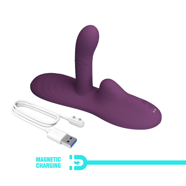 Pretty Love - Luka Sit-Down Vibrator With Heat Effect And Remote Control