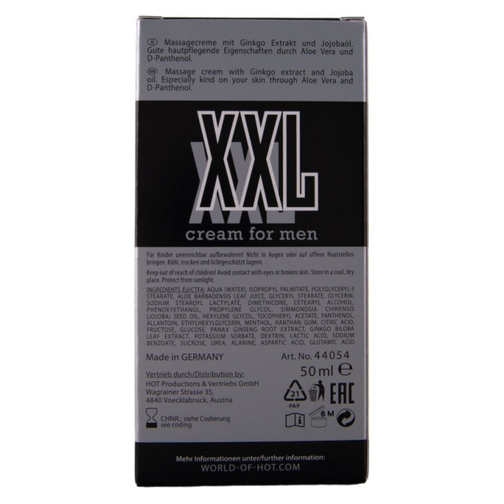 Hot - Xxl Cream For Men 50 ml