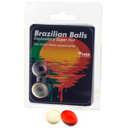Taloka - 2 Boules Brésiliennes Gel Excitant Effet Super Chaud