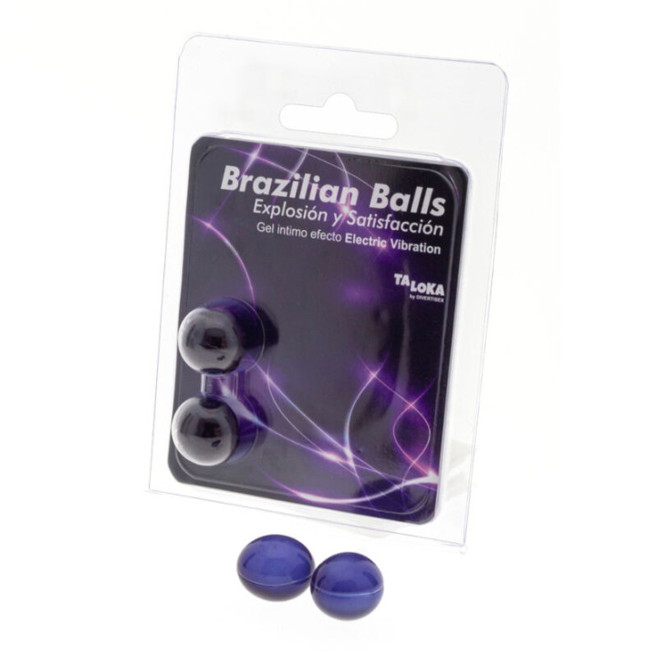 Taloka - 2 Brasilianische Blle, Elektrischer Vibrationseffekt, Aufregendes Gel