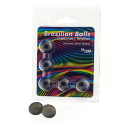 Taloka - 5 Bolas Brasileiras Efeito Climax Gel Emocionante