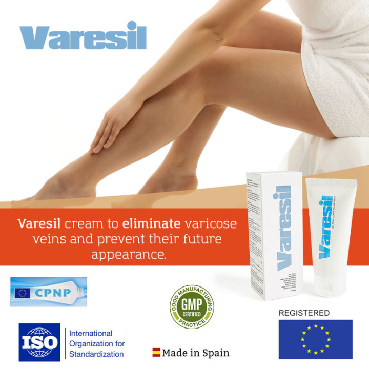 500 Cosmetics - Tratamento Com Varesil Cream Para Varicose Veins