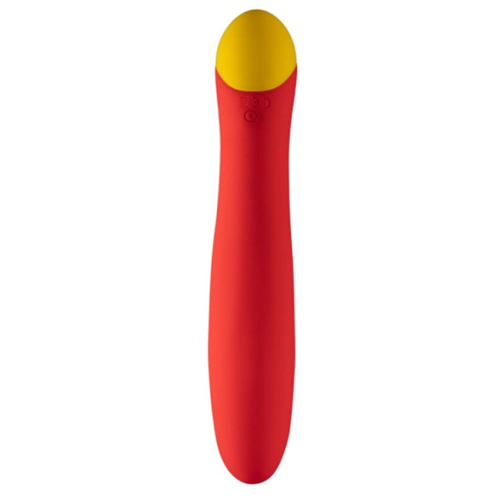 Romp - Hype Vibrador Multifuncional Para Ponto g Vermelho