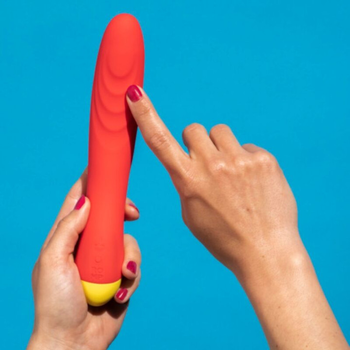 Romp - Hype Multifunktions-g-Punkt-Vibrator Rot