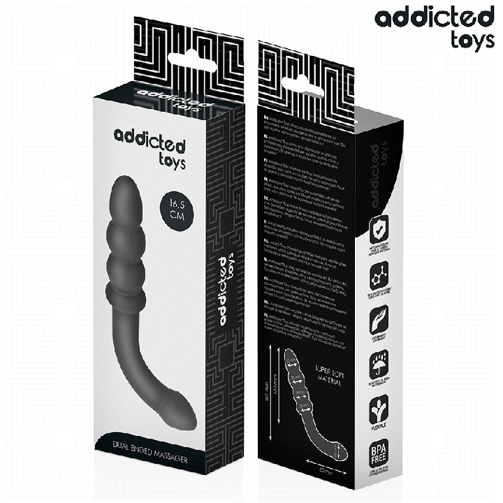 Addicted Toys - Massaggiatore Doppio 16,5 cm