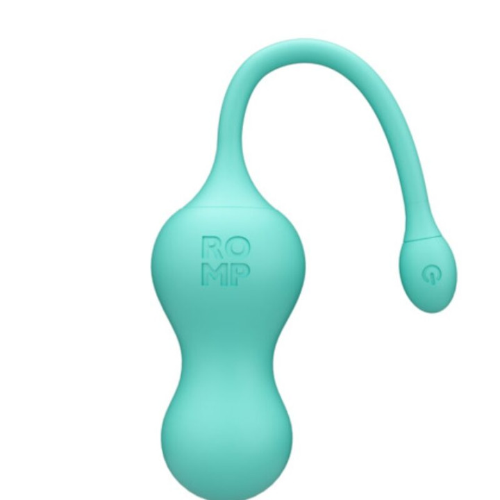 Romp - Cello Ovo Vibratório Multifuncional Turquesa Com Controle Remoto