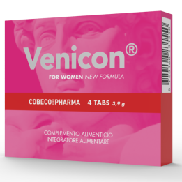 Cobeco - Venicon Supplément Libido Féminin 4 Capsules