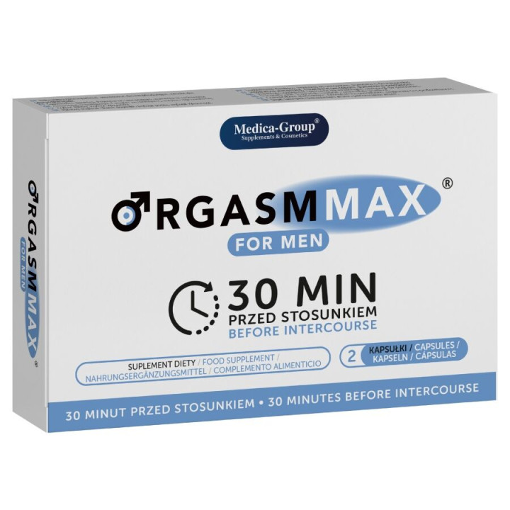 Medica Group - Orgasm Max Para Homens - 2 Cápsulas