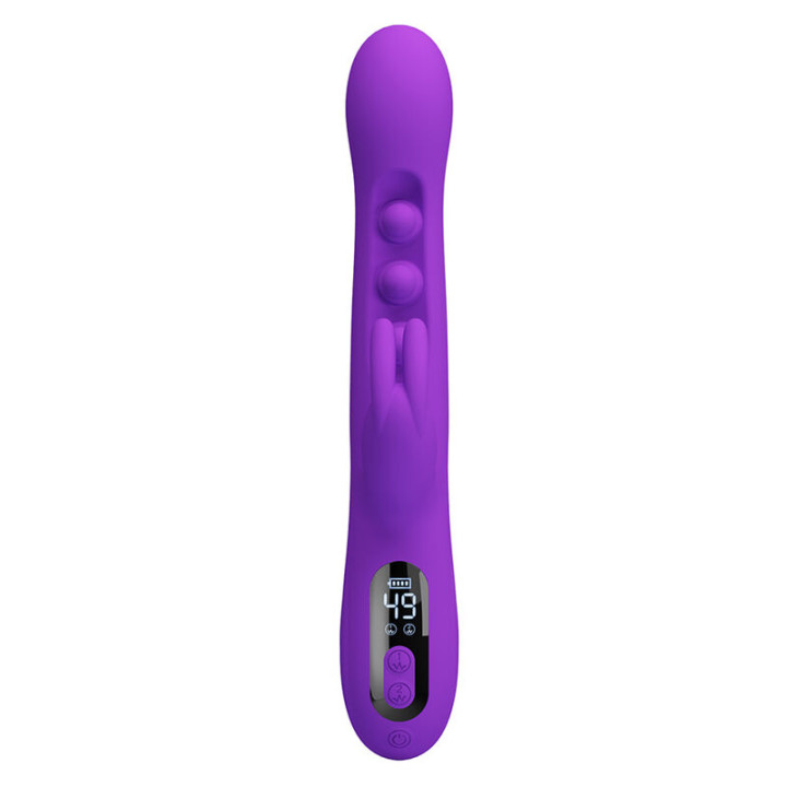 Pretty Love - Sabien Rabbit Vibrator Mit Klopfstimulation Und Lila Led