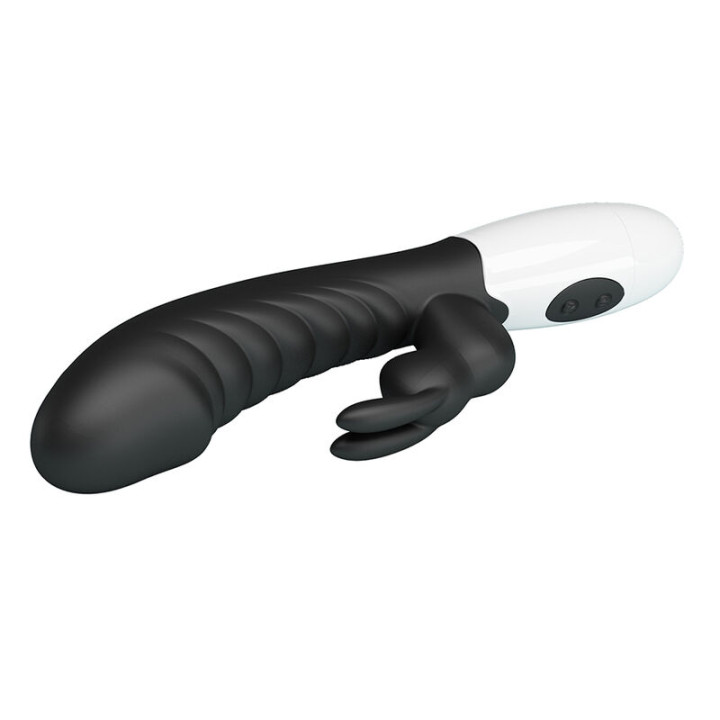 Pretty Love - Naughty Bunny 30-Funktionen-Hasenvibrator Schwarz