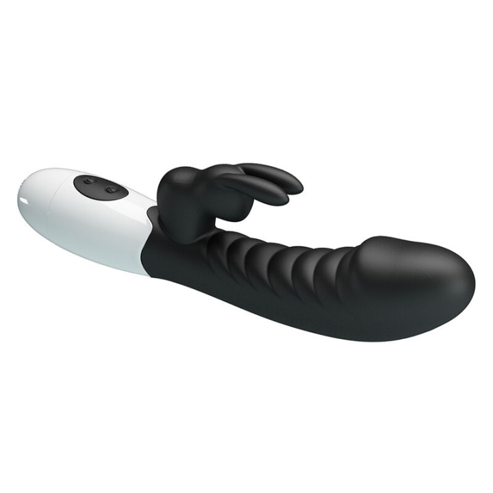 Pretty Love - Naughty Bunny Vibrador Rabbit 30 Funciones Negro