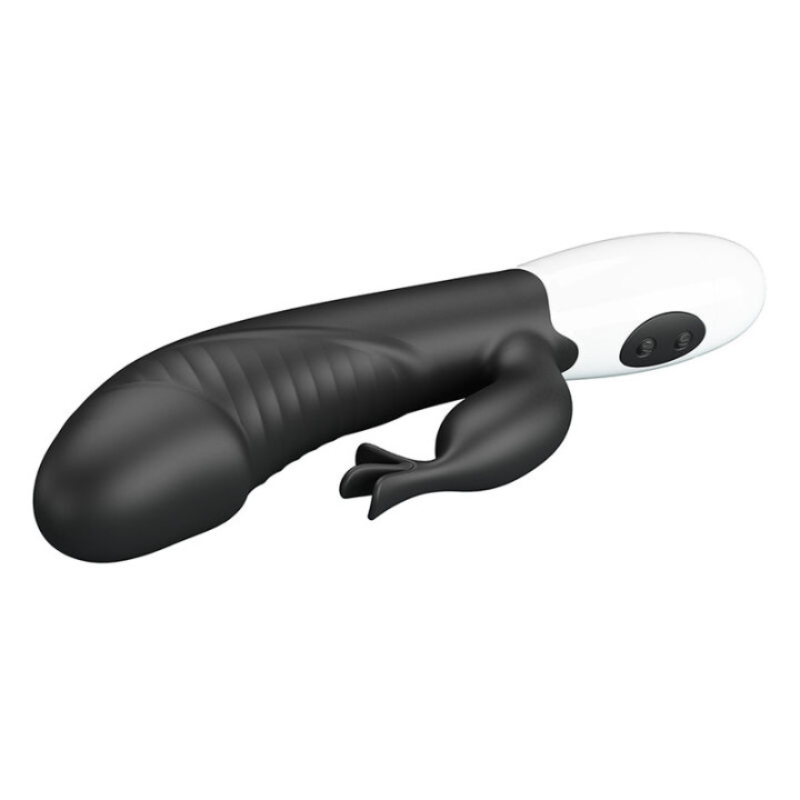 Pretty Love - Vibratore a Coniglio Rasmussen 30 Funzioni Nero