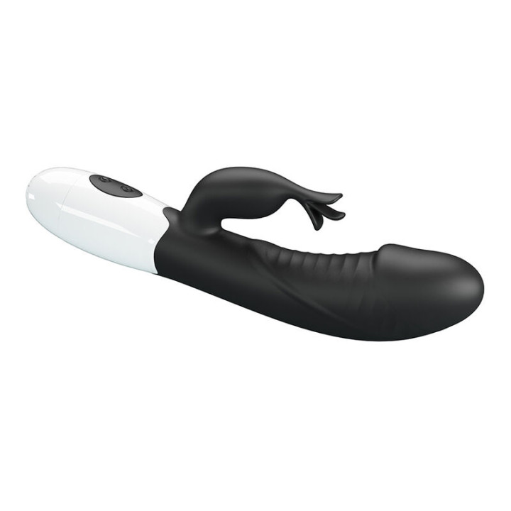 Pretty Love - Vibratore a Coniglio Rasmussen 30 Funzioni Nero