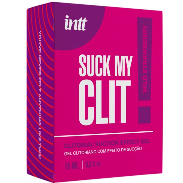 Intt - Suck my Clit Suction Effect Gel Wild Strawberry 15 ml
