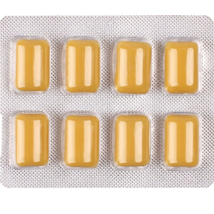 Wug on – Sofortige Energie im Kaugummiformat, Blisterpackung Mit 8 Stück