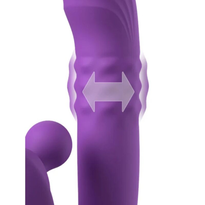 Fantasy For Her - Harmoni Pro Purple g-Spot & Clitoral Rabbit Vibrator