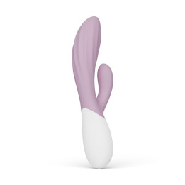 Lelo - Ina Twist Doppio Vibratore a Coniglio Per il Punto g e il Clitoride Rosa