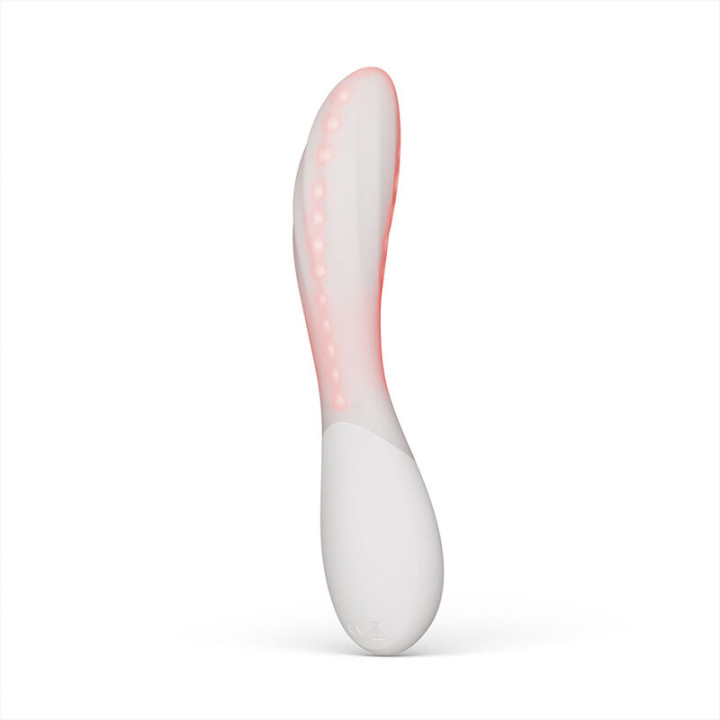 Lelo - Mona Spectra Massaggiatore Intimo a Luce Rossa Ricaricabile e Controllabile Tramite App