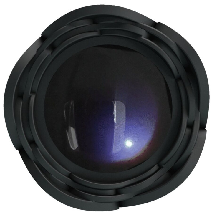Pretty Love - Olman Plug Anal Com Luz Led Preto 8,8 cm