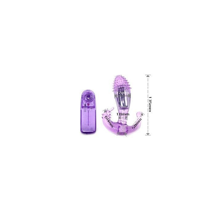 Baile - Estimulador Vaginal e Anal Com Vibrao