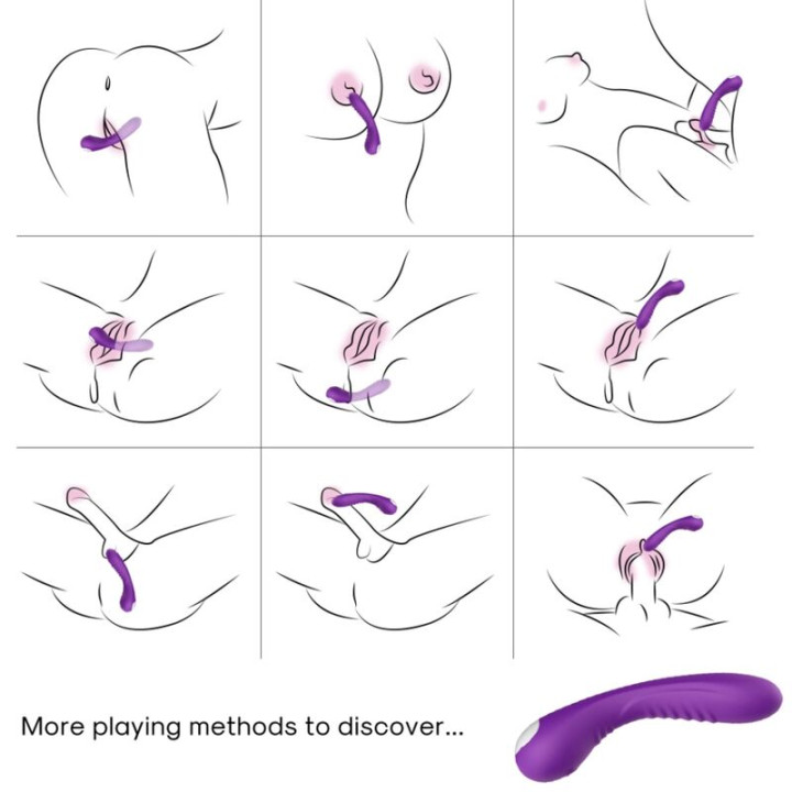 Armony - Vibratore Legend in Silicone Viola