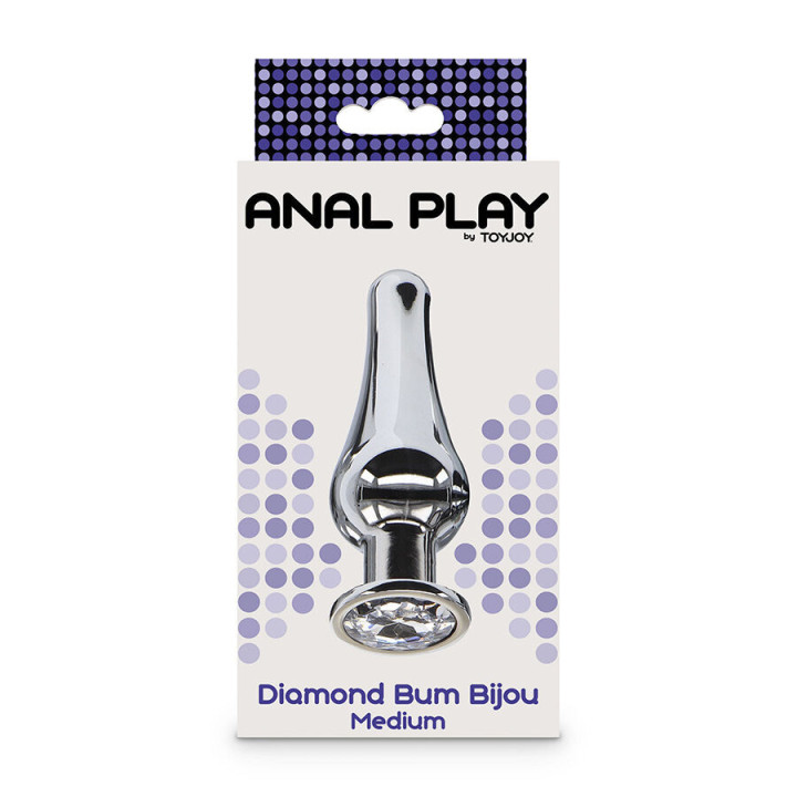 Toyjoy - Anal Play Diamond Bum Bijou Plug Anale Medio