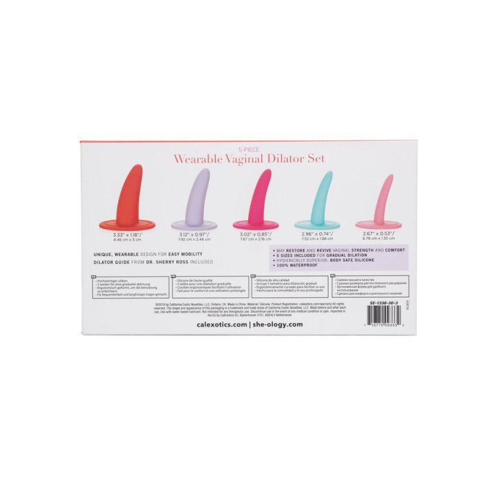 Calexotics - 5pc Wearable Dilator Set