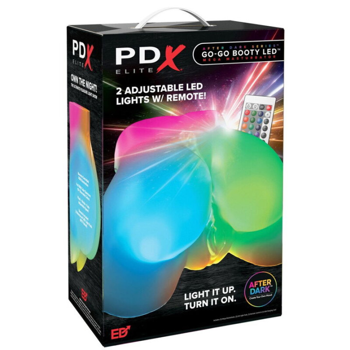 Pdx Elite - go-go Booty Led Mega Beleuchteter Männlicher Masturbator