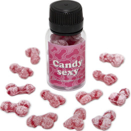 Diablo Picante - Candy Sexy Jar Com 12 Gomas Sabor Morango-Cereja