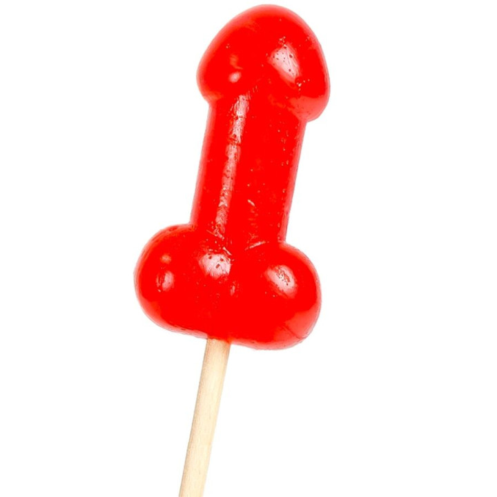Secretplay - Pirulito de Pênis de Cereja Com Efeito de Calor Apimentado