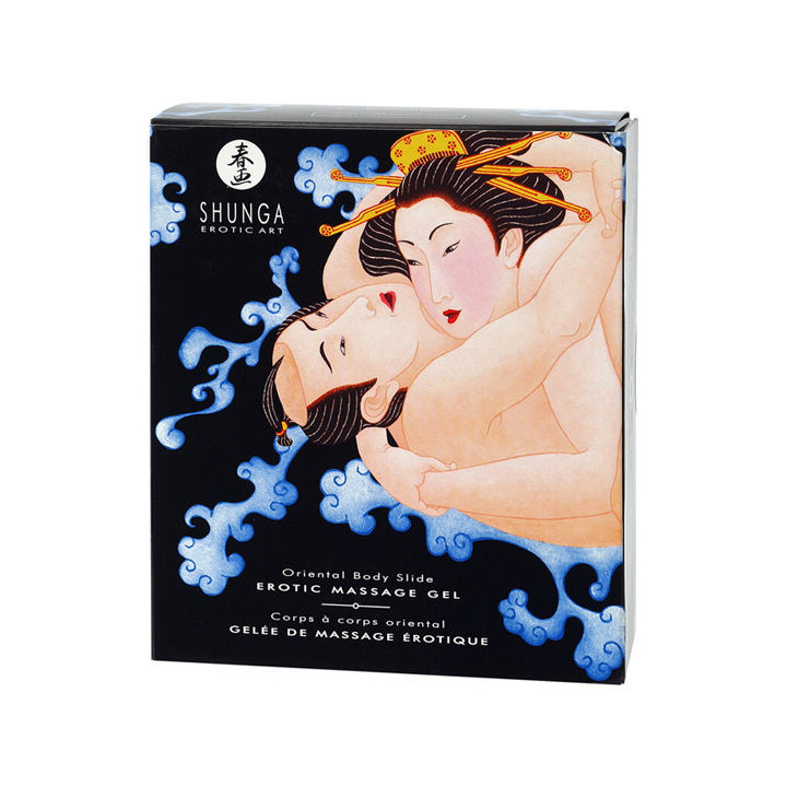 Shunga - Gel da Massaggio Erotico Corpo a Corpo Orientale ai Frutta Esotici